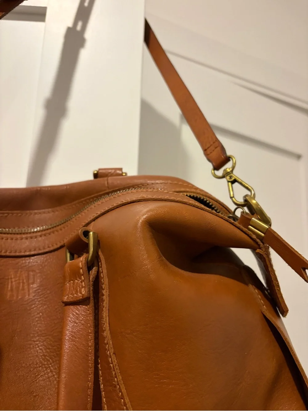 Madewell Brown Leather Satchel